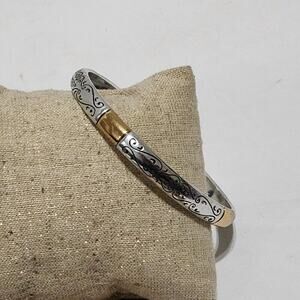 Brighton mixed metals bangle bracelet‎